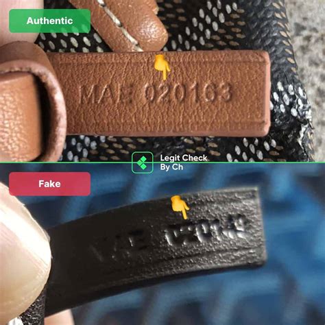 fake vs real goyard clutch|goyard leather bag serial number.